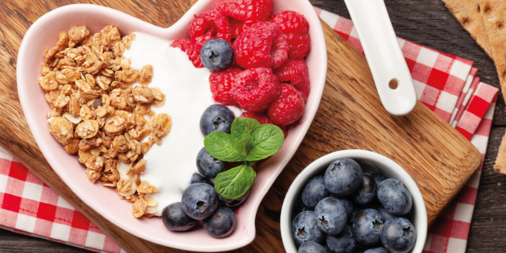 Os alimentos para o coração