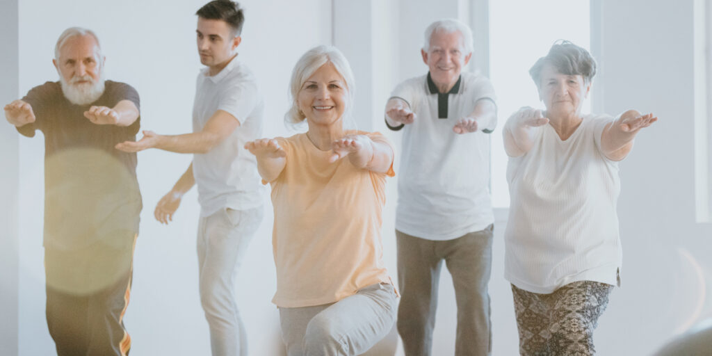 exercícios para idosos em casa